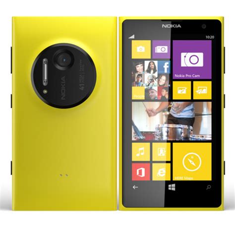 Nokia Lumia1020 Latest Model 32gb Yellow Unlocked Smartphone Mobile