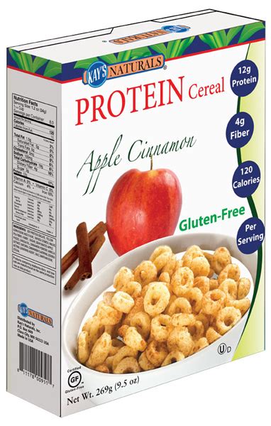 Kays Naturals Apple Cinnamon Protein Cereal 6 X 95 Oz Bags Ebay