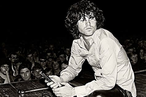 Jim Morrison Op Stage Art Poster Psychedelic Rock The Doors Etsy