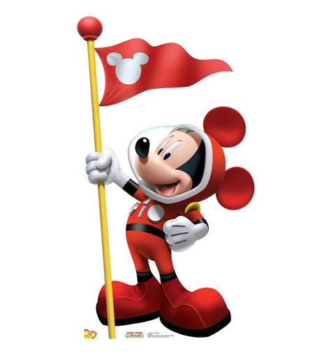 Mickey In Space - Cardboard Cutout | Mickey mouse, Mickey, friends