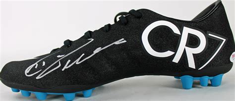 Lot Detail Cristiano Ronaldo Signed Nike Cr7 Soccer Cleat Psadna