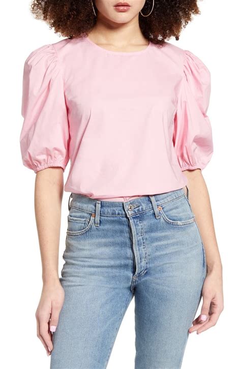 Free Shipping And Returns On English Factory Puff Sleeve Top At