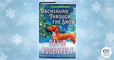 Book Review Dachshund Through The Snow By David Rosenfelt