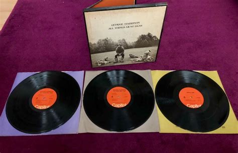 George Harrison ‎ All Things Must Pass Us 3 Lp Box Set Catawiki