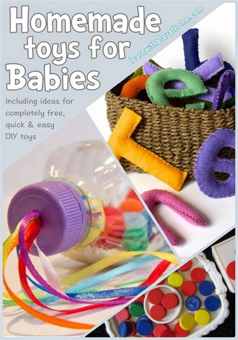 8 Homemade Toys For Babies Development Activities For Babies