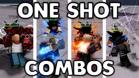 One Shot Combos For Every Character In The Strongest Battlegrounds