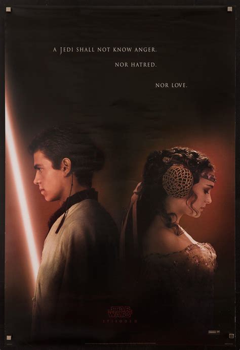 Star Wars Episode Ii 2 Attack Of The Clones Movie Poster 1 Sheet