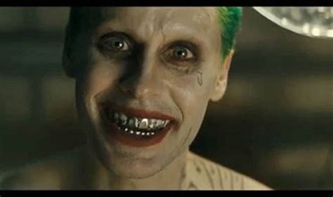 Jared leto's joker has finally been revealed by 'suicide squad' director david ayer, sporting tattoos, metal teeth, and one chilling grin. jared leto cuts hair as joker in suicide squad but Margot ...