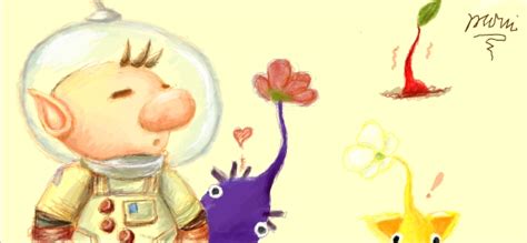 Olimar And Pikmin By Mimiiswonderful On Deviantart