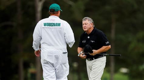 Masters Champion Ian Woosnam Of Wales On The No 18 Hole During Round 2