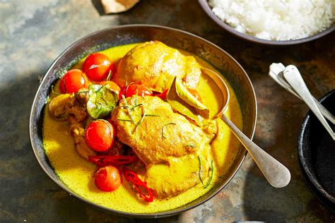 Stir for about half a minute. Chicken coconut and lime leaf curry Recipe | Better Homes ...