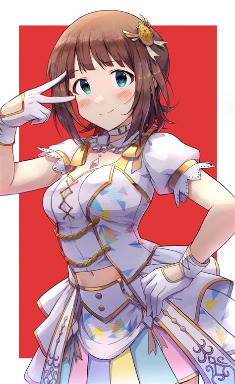 Shuucream Syuichi Amami Haruka Idolmaster Idolmaster Classic Absurdres Highres 1girl