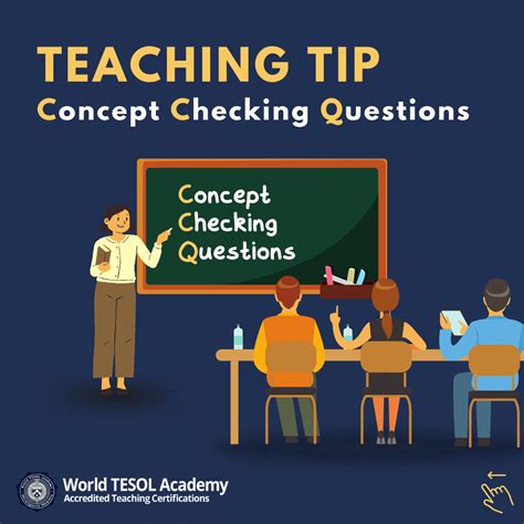 Teaching Tip Concept Checking Questions World Tesol Academy