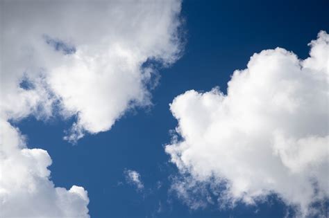 Cloudy Sky Clouds White Clouds Heaven Nature Free Image From