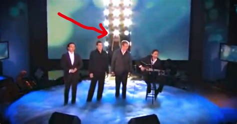 Celine Dion Surprises The Canadian Tenors During Their Rendition Of