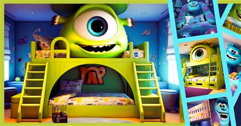 Bedtime Adventures Unleashed Monster Inc Themed Beds For Playful