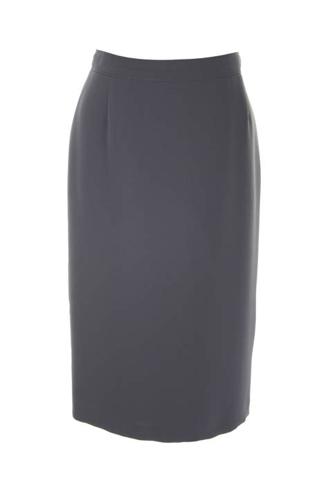 Busy Clothing Womens Grey Pencil Skirt Shopperboard