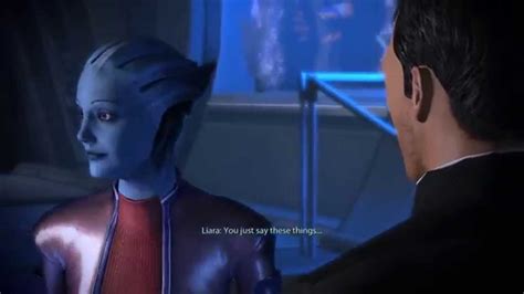 Mass Effect 2 Liara Romance Scene In Normandy Hd Youtube