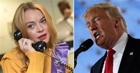 Trump Said Lindsay Lohan Must Be Great In Bed Since Shes Deeply
