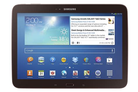 Like T Shirts Samsungs Galaxy Tab 3 Comes In Small Medium And Large