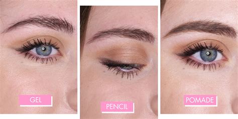 Brow Makeup Before And After