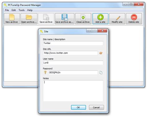 PCTuneUp Free Password Manager - Free Password Manager Software - Free Password Storage Software ...