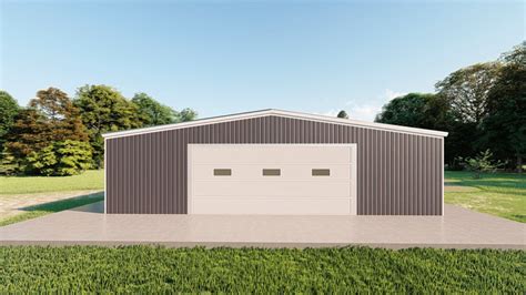 40x60 Metal Garage Kit 2024 Steel Garage Building Prices