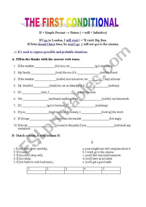 62 Pdf English Exercise Conditionals Printable Hd Docx Download Zip