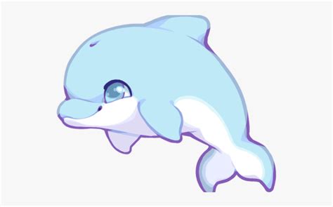 Dolphin Animated Cute Free Transparent Clipart Clipartkey