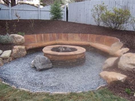 Settling upon a fire pit can be readily done. 50 best images about Hillside Fire pit-Ideas to build on ...