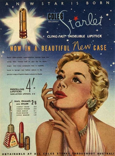 Vintage Makeup Ads Vintage Beauty Vintage Ads Vintage Images