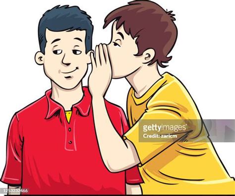 People Whispering Cartoon High Res Illustrations Getty Images