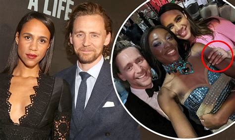 I M Very Happy Tom Hiddleston Confirms His Engagement To Zawe Ashton Daily Mail Online