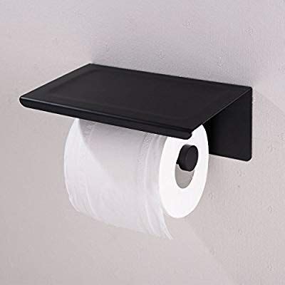 Wir freuen uns sie wieder in fast allen filialen begrüßen zu können! Trustmi Toilettenpapierhalter aus Edelstahl, Mattschwarz ...