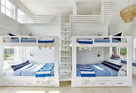 Two Sets Of Bunk Beds Design Ideas