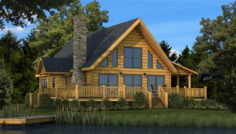 Each of these floor plans between 2,000 and 3,000 sf may be modified to the specifications of the individual homeowner. Rockbridge - Plans & Information | Southland Log Homes
