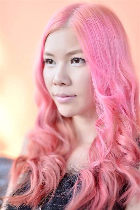 Aum Katze Is Wearing Manic Panic Cotton Candy Pink Hair Dye Pink Hair Dye Dyed Hair Pastel