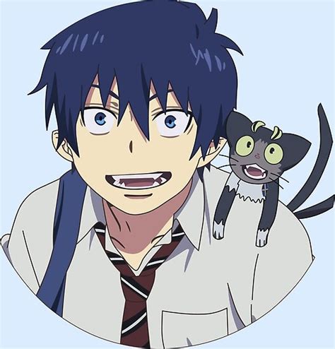 Blue Exorcist Rin Okumura And Kuro Posters By Vcook10