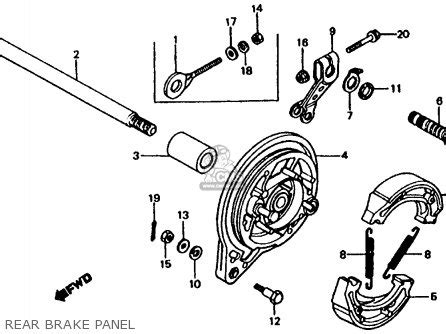 Shematics electrical wiring diagram for caterpillar loader and tractors. Honda XL185S 1980 (A) USA parts lists and schematics