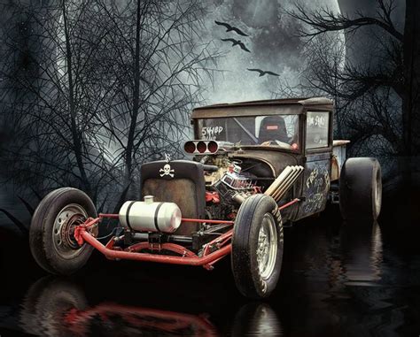 Hot Rod Art Rat Rod Art And Hotrod Art Home Page Rat Rod Studios