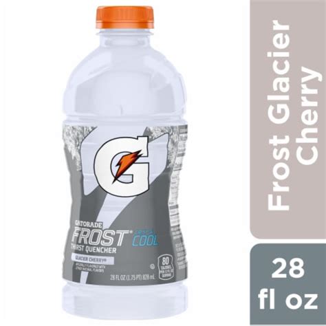 Gatorade Thirst Quencher White Frost Glacier Cherry Electrolyte Enhanced Sports Drink 28 Fl Oz
