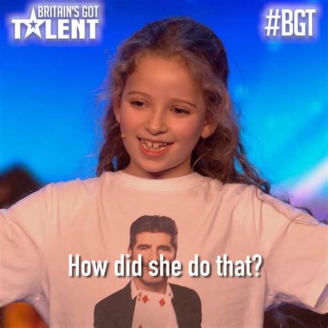 how did she do that issy simpson left the judges shook britain s got talent mini magician