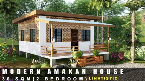 Modern Amakan House Design 6x6 Meters Pinoy Native House Small