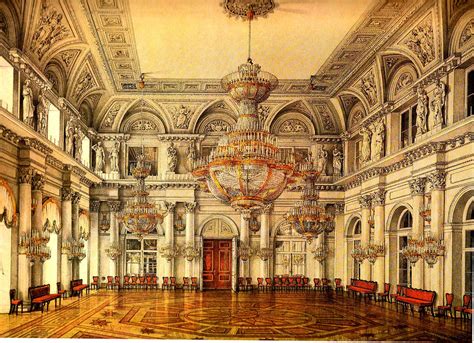 Concerthall Categorypaintings Of The Interior Of The Winter Palace