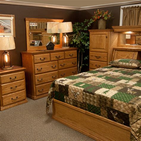 Pier Wall Bedroom Set With Fireside Furniture In Pompton