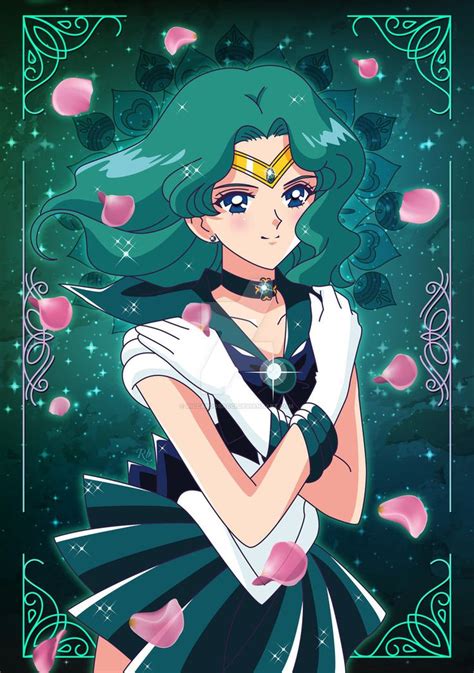 Sailor Neptune By Riccardobacci Sailor Neptune Sailor Moon Fan Art Sailor Uranus