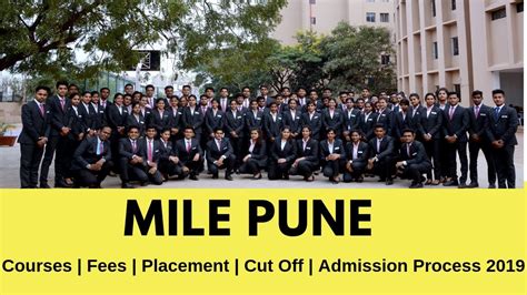 Mile Pune Courses Fees Placement Cut Off Admission Process