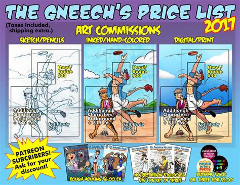 Check spelling or type a new query. Commission Price Sheet 2017 by the-gneech on DeviantArt