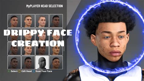 New Nba 2k202k21 Drippy Face Creation Look Like A Comp Stage Player