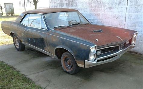Muscle Project 1967 Pontiac Gto Barn Finds